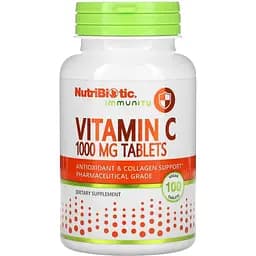 Вітамін C NutriBiotic Vitamin C 1000 мг 100 таблеток