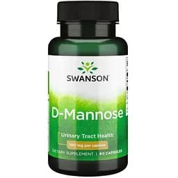 D-манноза для органів сечовивідної системи Swanson D-Mannose 700 мг 60 капсул (2022-09-0224)