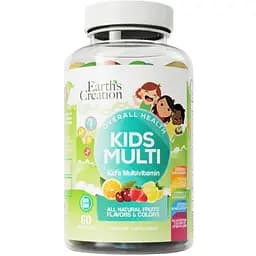 Витамины и минералы Earth‘s Creation Kids Multivitamin 60 жевательных таблеток