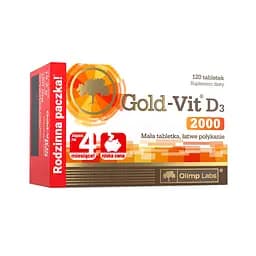 Вітаміни та мінерали Olimp Gold-Vit D3, 2000, 120 пігулок