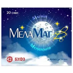 Диетическая добавка МелаМаг-В6, 2.3 г х 20 саше