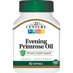 Жирные кислоты 21st Century Evening Primrose Oil 60 капсул