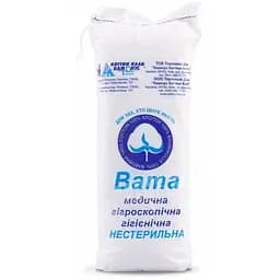 Вата медицинская гигроскопическая нестерильная зиг-заг 100 г