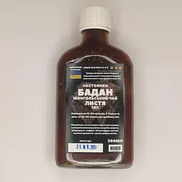 Настоянка на листі бадану монгольського чаю 200 мл