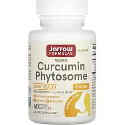 Фітосоми куркуміну Jarrow Formulas Curcumin Phytosome Meriva 500 мг 60 капсул 