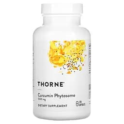 Фітосоми куркуміну Thorne Research Curcumin Phytosome 1000 мг 120 капсул
