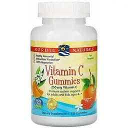 Вітамін С Nordic Naturals зі смаком мандарина 120 цукерок