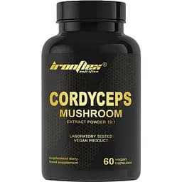 Натуральна добавка IronFlex Cordyceps Mushroom 60 капсул