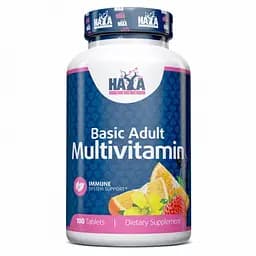 Вітаміни та мінерали Haya Labs Basic Adult Multivitamin 100 таблеток