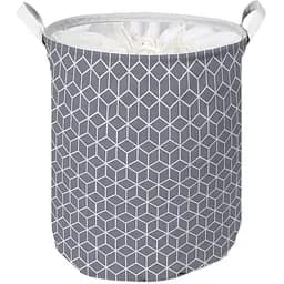 Кошик Idea Home LY-04 Prism 40х50 см сірий (LY-04 круг. ткан. з/кр Prism)