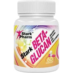 Імуномодулятор бета-глюкан Stark Pharm Stark Beta-Glucan 250 мг 60  капсул (100-64-0121259-20)