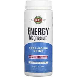 Витамины и минералы KAL Energy Magnesium 325 мг 405 грамм Малиновый лимонад