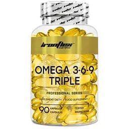 Жирні кислоти IronFlex Omega 3-6-9 Triple 90 капсул