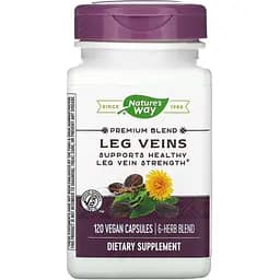 Підтримка вен Nature's Way Leg Veins Support Blend 120 капсул