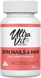 Препарат для суглобів і зв'язок VPLab UltraVit Skin, Nails & Hair, 60 капсул