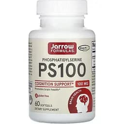 Фосфатидилсерин Jarrow Formulas PS100 Phosphatidylserine 60 капсул