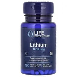 Вітаміни та мінерали Life Extension Lithium 1000 mg, 100 вегакапсул