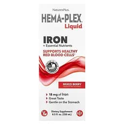 Залізо у рідкій формі NaturesPlus Hema-Plex 250 мл