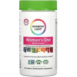 Вітамінно-мінеральний комплекс Rainbow Light Just Once Women’s One Multivitamin для жінок 150 таблеток
