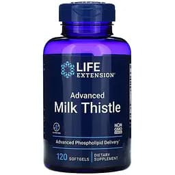 Натуральна добавка Life Extension Advanced Milk Thistle 120 капсул