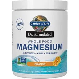 Вітаміни та мінерали Garden of Life Dr. Formulated Whole Food Magnesium 420 грам Апельсин (419 грам)