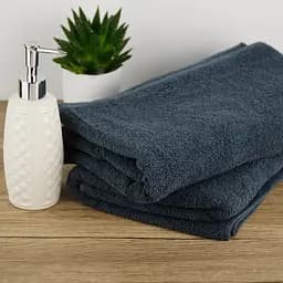 Рушник махровий Ярослав, 140х70 см, сірий (37633_т.сірий)