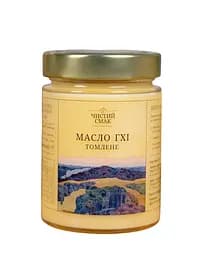 Топлене масло Гхі (з фермерського вершкового масла) Чистий Смак 300 мл