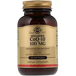 Коэнзим Q-10 Solgar Megasorb CoQ-10, 100 мг 90 капсул