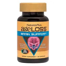 Комплекс для підтримки мозку Nature's Plus AgeLoss Brain Support 60 капсул