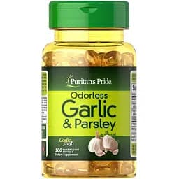 Натуральна добавка GNC Herbal Plus Odorless Garlic 500 mg 100 таблеток