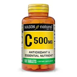 Вітаміни та мінерали Mason Natural Vitamin C 500 mg 100 таблеток