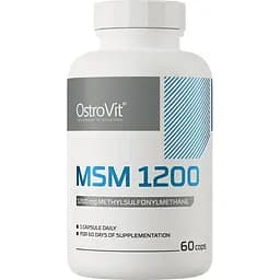 Для суставов и связок OstroVit Supreme Capsules MSM 1200 60 капсул