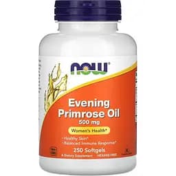 Олія вечірньої примули Now Foods Evening Primrose Oil 250 капсул