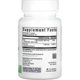 Вітамін B12 та фолієва кислота Seeking Health Hydroxo B12 With Folinic Acid 60 жувальних таблеток - мініатюра 2