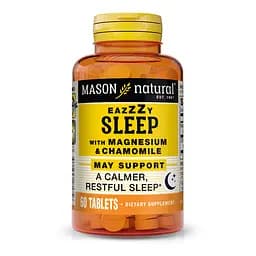 Вітаміни та мінерали Mason Natural Eazzzy sleep with Magnesium & Chamomile 60 таблеток