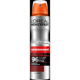 Аерозоль Дезодорант-Антиперспірант L’Oreal Paris Men Expert Непереможний для чоловіків 150 мл
