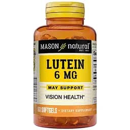 Лютеїн Mason Natural 6 мг 60 капсул