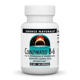 Coenzymated™ Vitamin B-6 25 mg - 60 lozenges - мініатюра 1