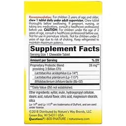 Пробіотики для дітей Nature's Way Primadophilus Orange 30 таблеток - мініатюра 2