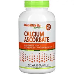 Аскорбат кальцію NutriBiotic Immunity Calcium Ascorbate 454 г