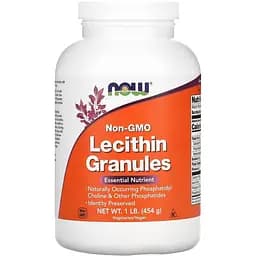 Натуральная добавка Now Lecithin Granules 454 г