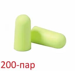 Беруши для сна 3М E.A.R. Soft Yellow Neon SNR 36 дБ 200 пар (866-02-200p)