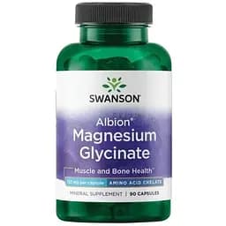 Вітаміни та мінерали Swanson Albion Magnesium Glycinate 90 капсул