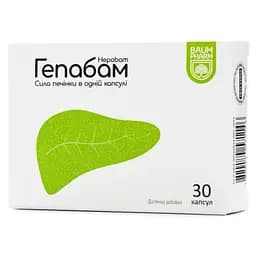 Гепабам натуральная добавка Baum Pharm 30 капсул