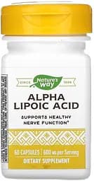 Натуральна добавка Nature's Way Alpha Lipoic Acid 600 mg, 60 капсул
