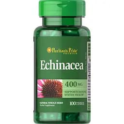 Натуральна добавка Puritan's Pride Echinacea 400 mg 100 капсул