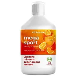 Вітаміно-мінеральний комплекс Sporter Mega Sport Апельсин 500 мл