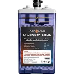 Акумулятор LogicPower FLA OPzS 2V (2V/280Ah/560Wh) (15009) [109028]