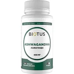 Ашваганда Biotus Ashwagandha 400 мг 120 капсул - мініатюра 1