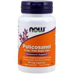Натуральна добавка Now PolicoSanol 10 mg 90 вегакапсул